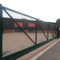 9 Metre Manually Operated Single Leaf Gate